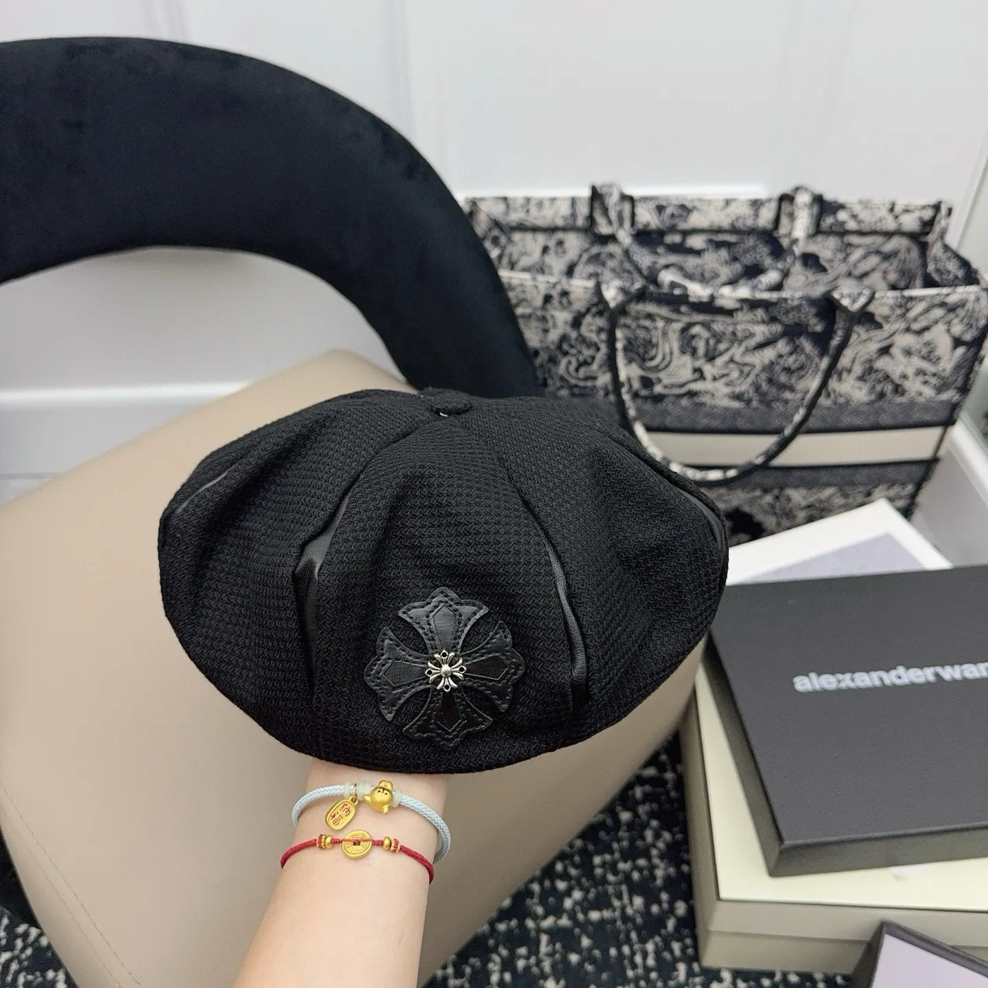 🆕 Croxin New Customized Beret Autumn and Winter Design Fabric Good Shape ✓